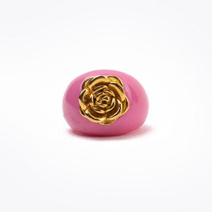 Lucas Jack Ring Women size S Pale Violet Red